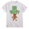 Disney Holiday Shirt For Men - Oh Snap - Gingerbread Cookie