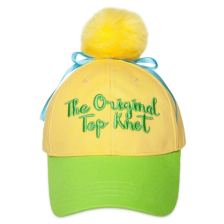 Disney Hat - Baseball Cap - Tinker Bell - The Original Top Knot 1 Disney Hat - Baseball Cap - Tinker Bell - The Original Top Knot
