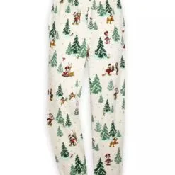 Disney Joggers For Women - Holiday Mickey & Friends - White
