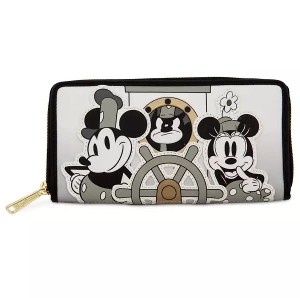 Disney Loungefly Wallet - Steamboat Willie 1 Disney Loungefly Wallet - Steamboat Willie