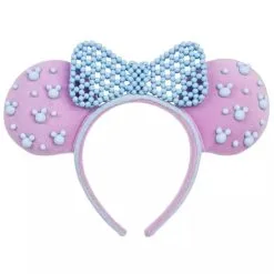 Disney Ears Headband - Minnie Beaded - Pink & Blue