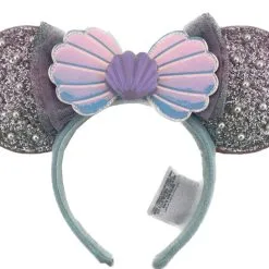 Disney Ears Headband - Ariel - Pearls And Seashell