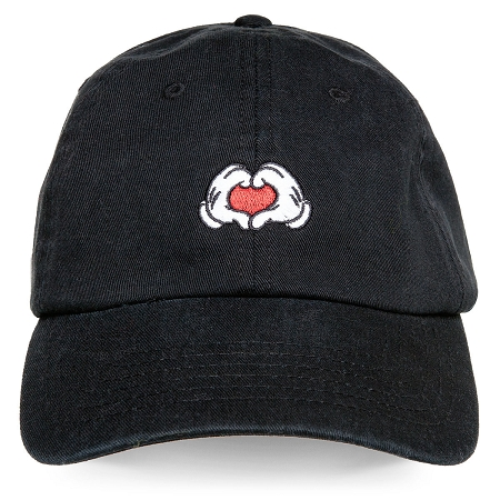 Disney Hat - Baseball Cap - Mickey Mouse Heart Hands 1 Disney Hat - Baseball Cap - Mickey Mouse Heart Hands