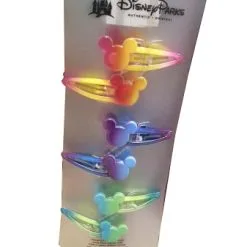 Disney Hair Accessory - Mickey Mouse Icon Hair Clips - Set Of 3