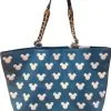 Disney Tote Bag - Mickey Mouse Icons - Turquoise