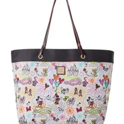 Disney Dooney & Bourke Bag - Sketch - Reversible Nylon Tote