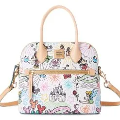 Disney Dooney & Bourke Bag - White Sketch - Satchel