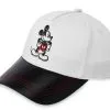 Disney Hat - Baseball Cap - Mickey Mouse Sequined - Black & White