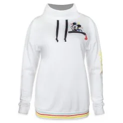 Disney Pullover For Women - Mickey Mouse 80s Flashback - White