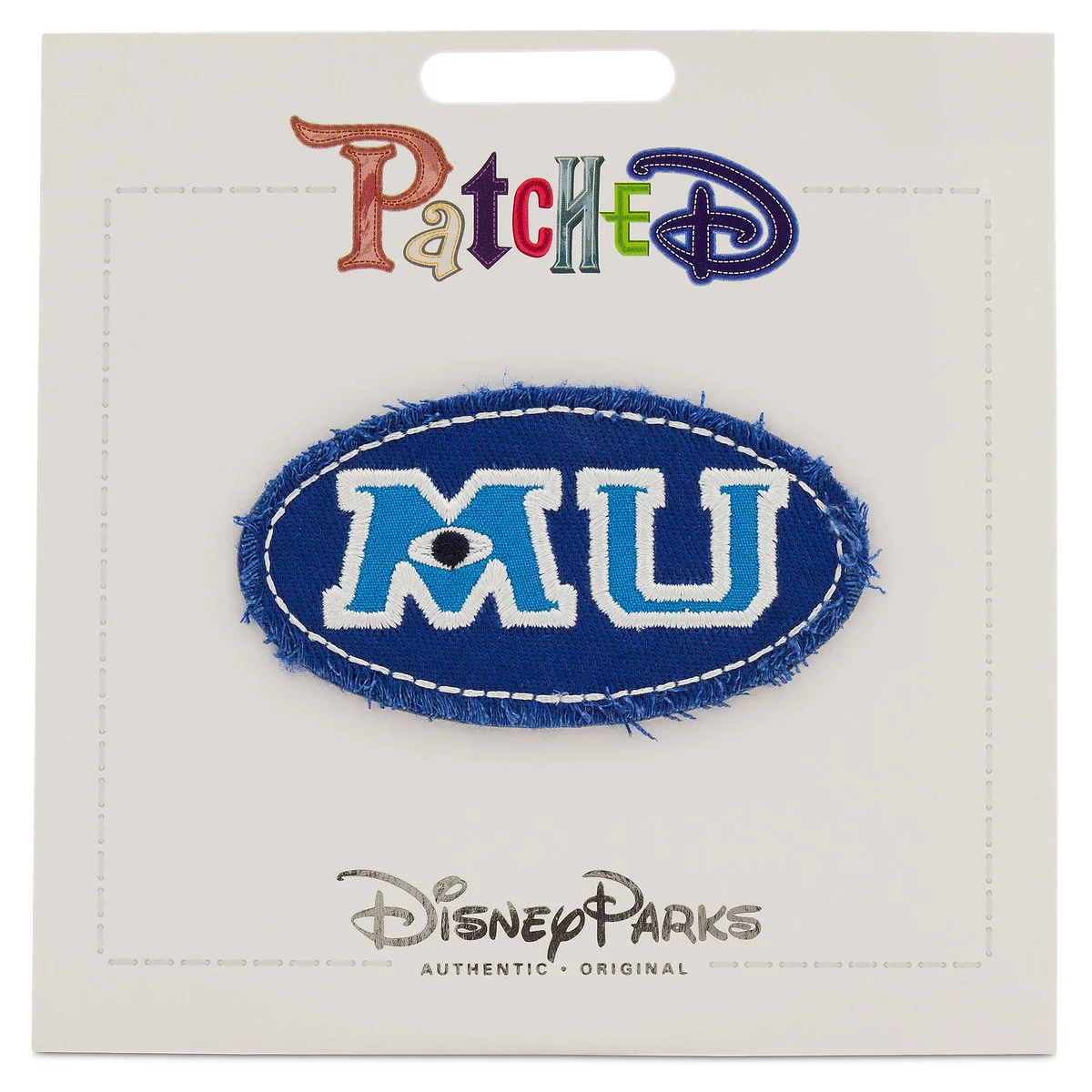 Disney Iron On Patch - Patched - Monsters University 1 Disney Iron On Patch - Patched - Monsters University