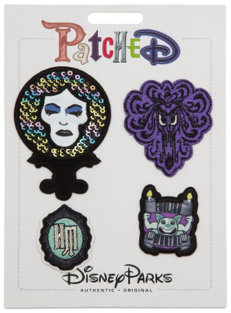 Disney Iron On Patch Set - Patched - Haunted Mansion 1 Disney Iron On Patch Set - Patched - Haunted Mansion