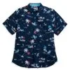 Disney Tommy Bahama Shirt For Men - Mickey Mouse Beach - Navy