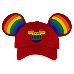 Disney Hat - Baseball Cap - Rainbow Mickey Mouse Ears