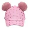 Disney Hat - Baseball Cap - Minnie Mouse Polka Dot Pom Pom - Pink