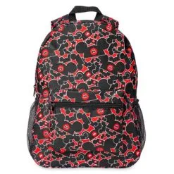Disney Backpack Bag - Mickey Mouse Club Ear Hat - Red & Black