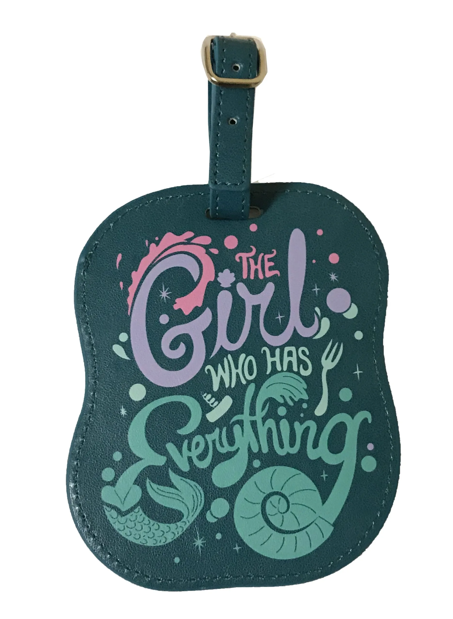 Disney Luggage Bag Tag - Ariel - The Girl Who Has Everything 1 Disney Luggage Bag Tag - Ariel - The Girl Who Has Everything