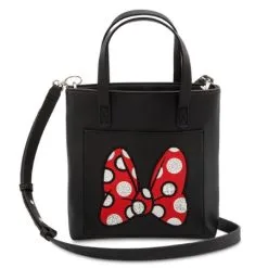 Disney Crossbody Bag - Minnie Mouse Bow - Black