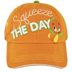 Disney Hat - Baseball Cap - Orange Bird - Squeeze The Day