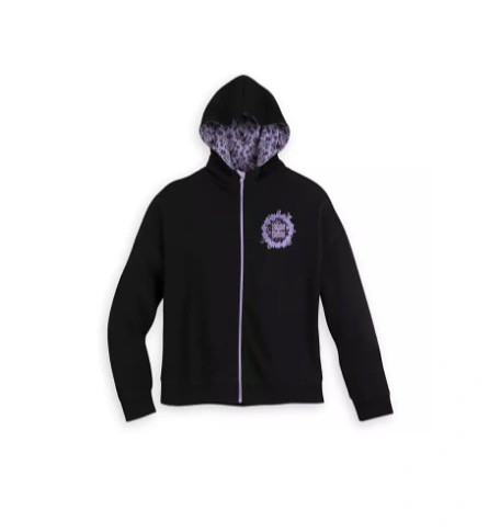 Disney Ladies Zip Hoodie - Haunted Mansion - Welcome Foolish Mortals 1 Disney Ladies Zip Hoodie - Haunted Mansion - Welcome Foolish Mortals