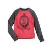 Disney Sweatshirt For Women - The Haunted Mansion Raglan - Red