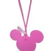 Disney Luggage Bag Tag - Mickey Mouse Icon - Pink