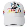 Disney Hat - Baseball Cap - Mickey Mouse 80s Flashback - White