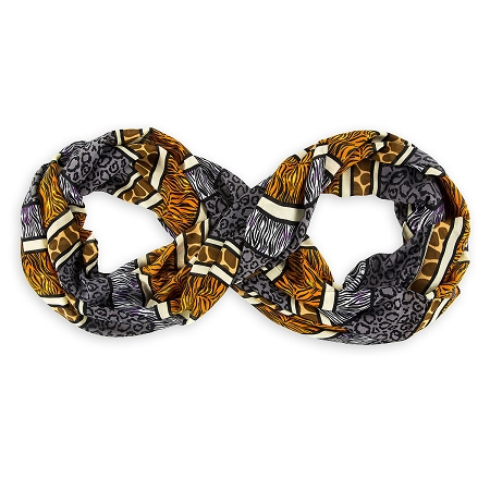 Disney Scarf - Mickey Mouse Animal Print - Animal Kingdom 1 Disney Scarf - Mickey Mouse Animal Print - Animal Kingdom