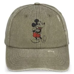 Disney Hat - Baseball Cap - Classic Mickey Mouse - Distressed