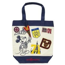 Disney Tote Bag - Walt Disney World 1971 Patches