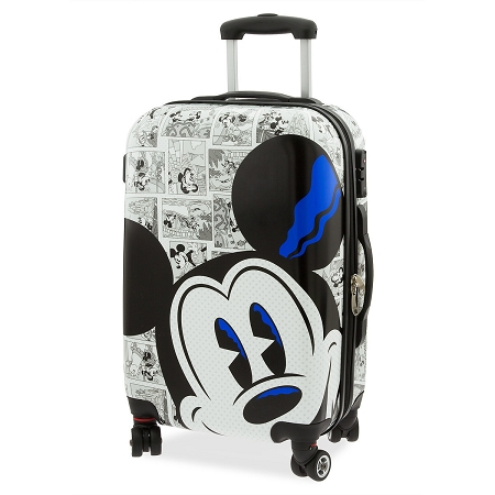 Disney Rolling Luggage - Mickey Mouse Comic - Small 1 Disney Rolling Luggage - Mickey Mouse Comic - Small
