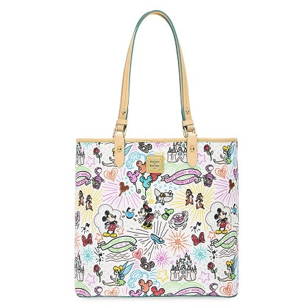 Disney Dooney & Bourke Bag - Sketch Tote - Large 1 Disney Dooney & Bourke Bag - Sketch Tote - Large
