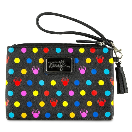 Disney Boutique Bag - Minnie Mouse Polka Dot Wristlet 1 Disney Boutique Bag - Minnie Mouse Polka Dot Wristlet