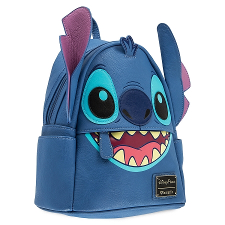 Disney Loungefly Backpack - Stitch Faux Leather - Mini 1 Disney Loungefly Backpack - Stitch Faux Leather - Mini
