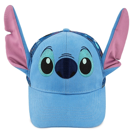Disney Hat - Baseball Cap - Stitch Ears - Adults 1 Disney Hat - Baseball Cap - Stitch Ears - Adults