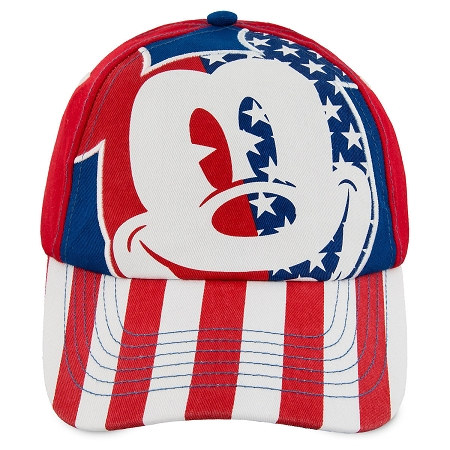Disney Hat - Baseball Cap - Mickey Mouse Americana - Youth 1 Disney Hat - Baseball Cap - Mickey Mouse Americana - Youth