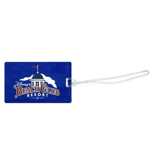 Disney Luggage Bag Tag - Beach Club Resort -Cheap Adult Store file a954c16385226