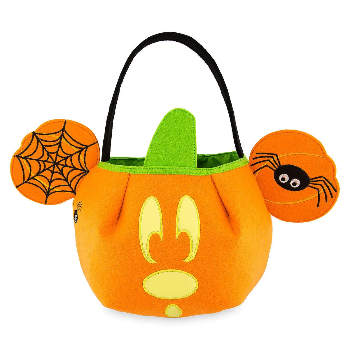 Disney Trick Or Treat Bag - Mickey Mouse Pumpkin - Felt 1 Disney Trick Or Treat Bag - Mickey Mouse Pumpkin - Felt