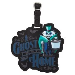 Disney Luggage Bag Tag - Haunted Mansion - Ghost Will Follow You Home