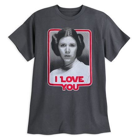 Disney Shirt For Women - Princess Leia - I Love You - Couples 1 Disney Shirt For Women - Princess Leia - I Love You - Couples