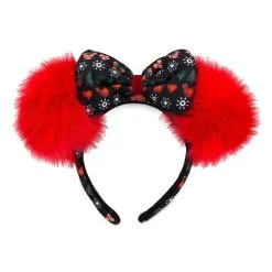 Disney Ears Headband Hat - Holiday Minnie Mouse Pom Pom Ears