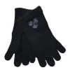 Disney Gloves For Adults - Mickey Mouse Icon Sequined - Black