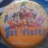 Disney Souvenir Button - Mickey Mouse And Friends - First Visit