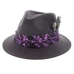 Disney Hat - Fedora Hat - Haunted Mansion - Ghost Pins