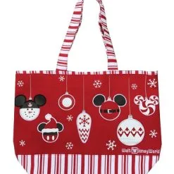 Disney Tote Bag - Mickey Christmas Ornaments - Walt Disney World