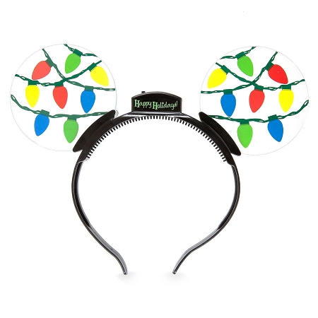 Disney Glow Ears Headband - Christmas Lights - Light Up 1 Disney Glow Ears Headband - Christmas Lights - Light Up