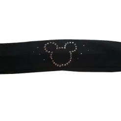 Disney Stretchy Headband - Mickey Mouse Gem Icon - Black