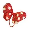 Disney Hair Accessory - Minnie Mouse Bow Plush Hair Tie