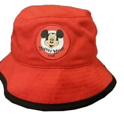 Disney Child Sun Hat - Mickey Mouse Club - Red