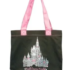 Disney Tote Bag - Cinderella Castle Hearts - Walt Disney World