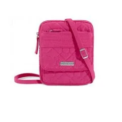 Disney Vera Bradley Bag - Microfiber Mickey - Fuchsia Mini Hipster